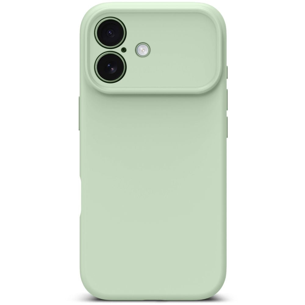 Tech-Protect silikoninis MagSafe dėklas iPhone 17 – žalias -- iPhone 17