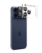 Spigen Optik Pro XL kameros stiklas iPhone 17 Pro – juodas