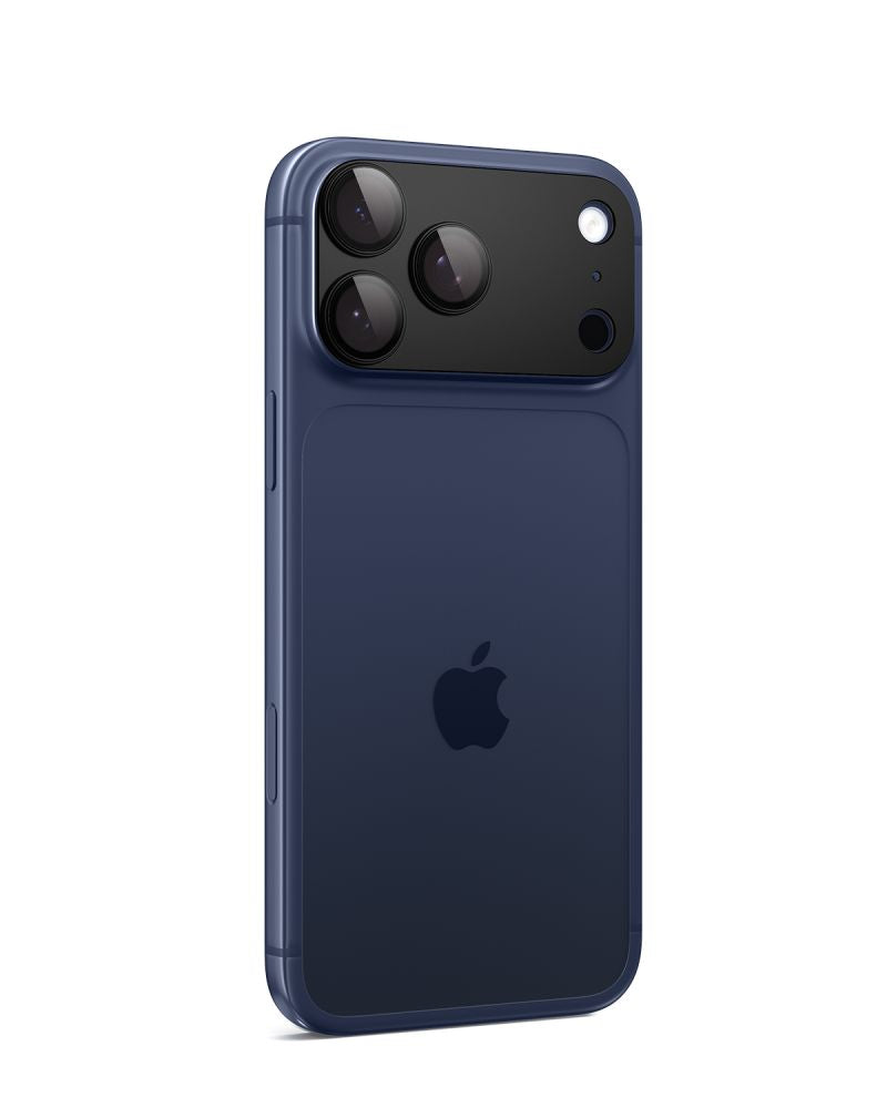 Spigen Optik Pro XL kameros stiklas iPhone 17 Pro – juodas