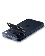 Spigen Optik Pro XL kameros stiklas iPhone 17 Pro – juodas