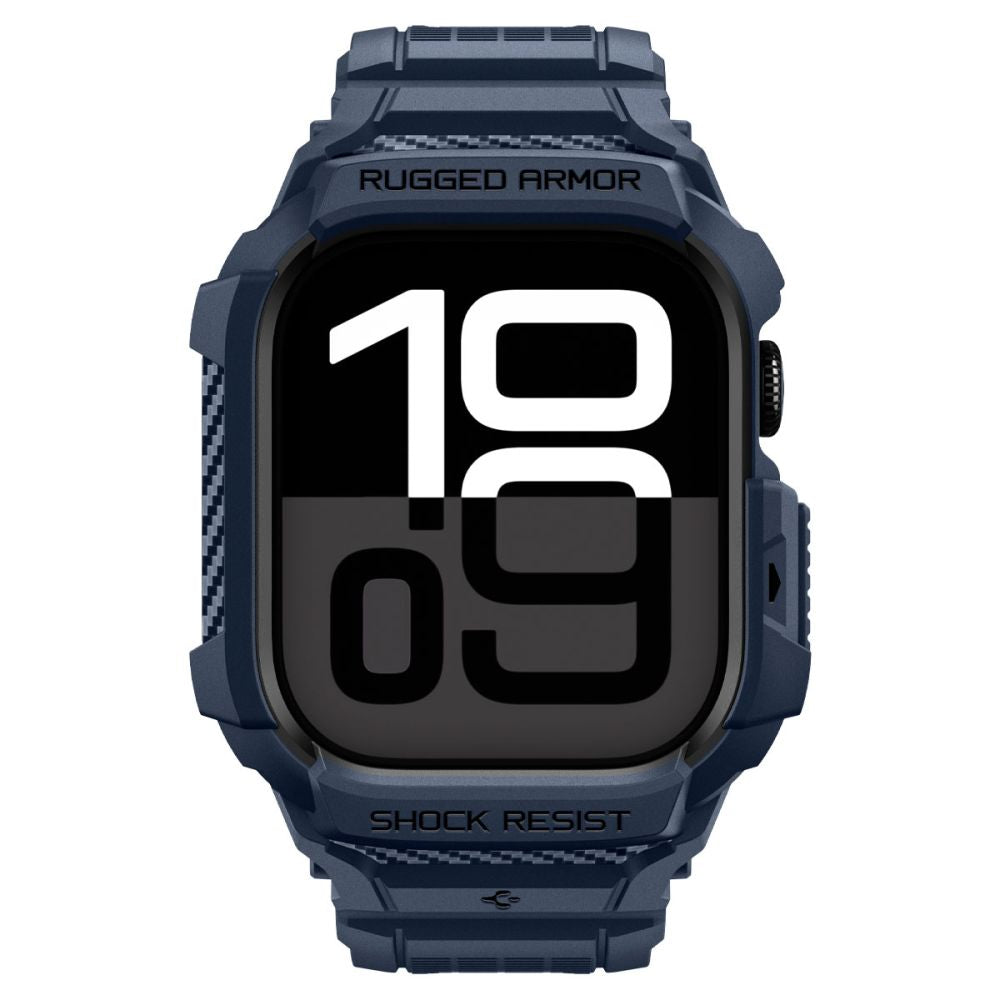 „Spigen Rugged Armor Pro“ dirželis, skirtas Apple Watch 42 mm – tamsiai mėlynas