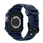 „Spigen Rugged Armor Pro“ dirželis, skirtas Apple Watch 42 mm – tamsiai mėlynas