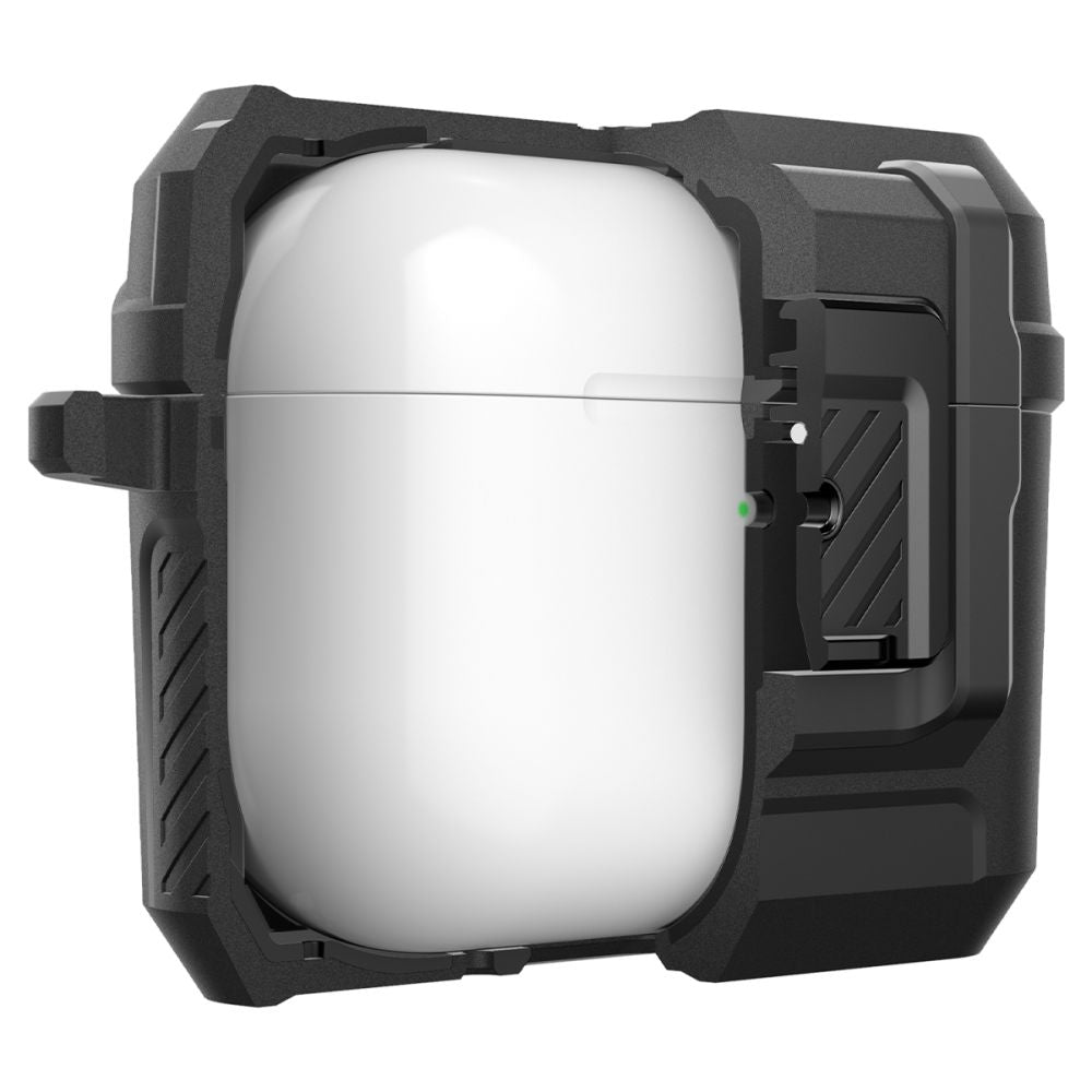 Spigen Lock Fit dėklas AirPods Pro 3 – juodas