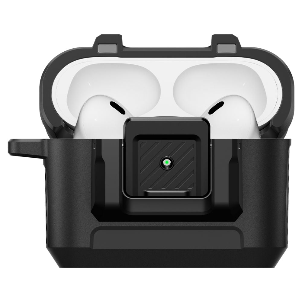 Spigen Lock Fit dėklas AirPods Pro 3 – juodas