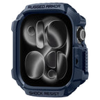 Spigen Rugged Armor dėklas Apple Watch 42 mm – mėlynas -- Apple Watch 1 42 mm