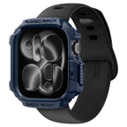 Spigen Rugged Armor dėklas Apple Watch 42 mm – mėlynas -- Apple Watch 1 42 mm