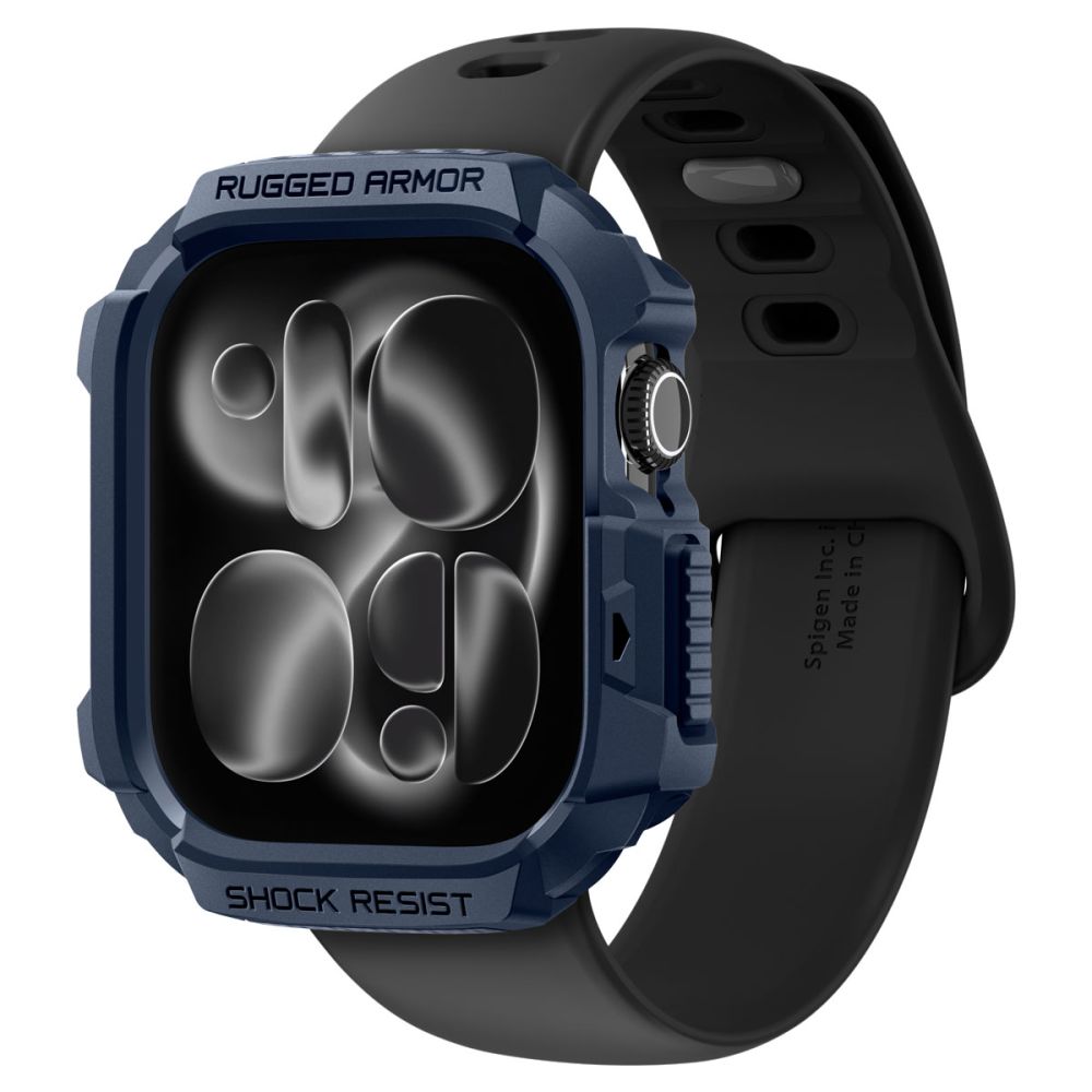 Spigen Rugged Armor dėklas Apple Watch 42 mm – mėlynas -- Apple Watch 1 42 mm