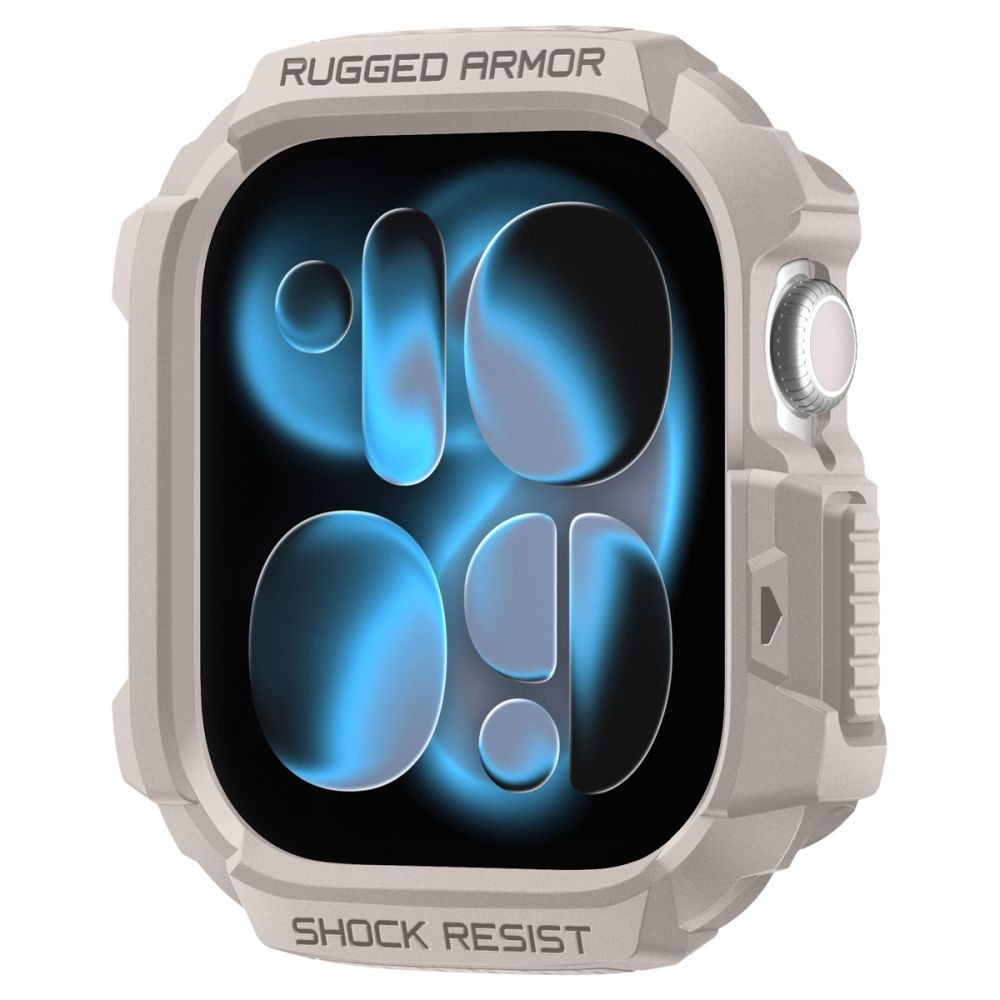 Spigen Rugged Armor dėklas Apple Watch 42 mm – smėlinis -- Apple Watch 1 42 mm
