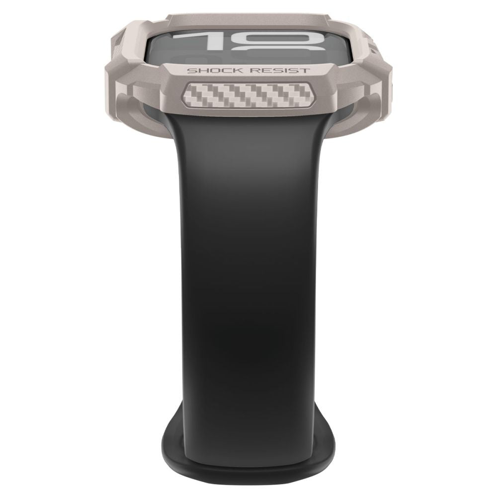 Spigen Rugged Armor dėklas Apple Watch 42 mm – smėlinis -- Apple Watch 1 42 mm