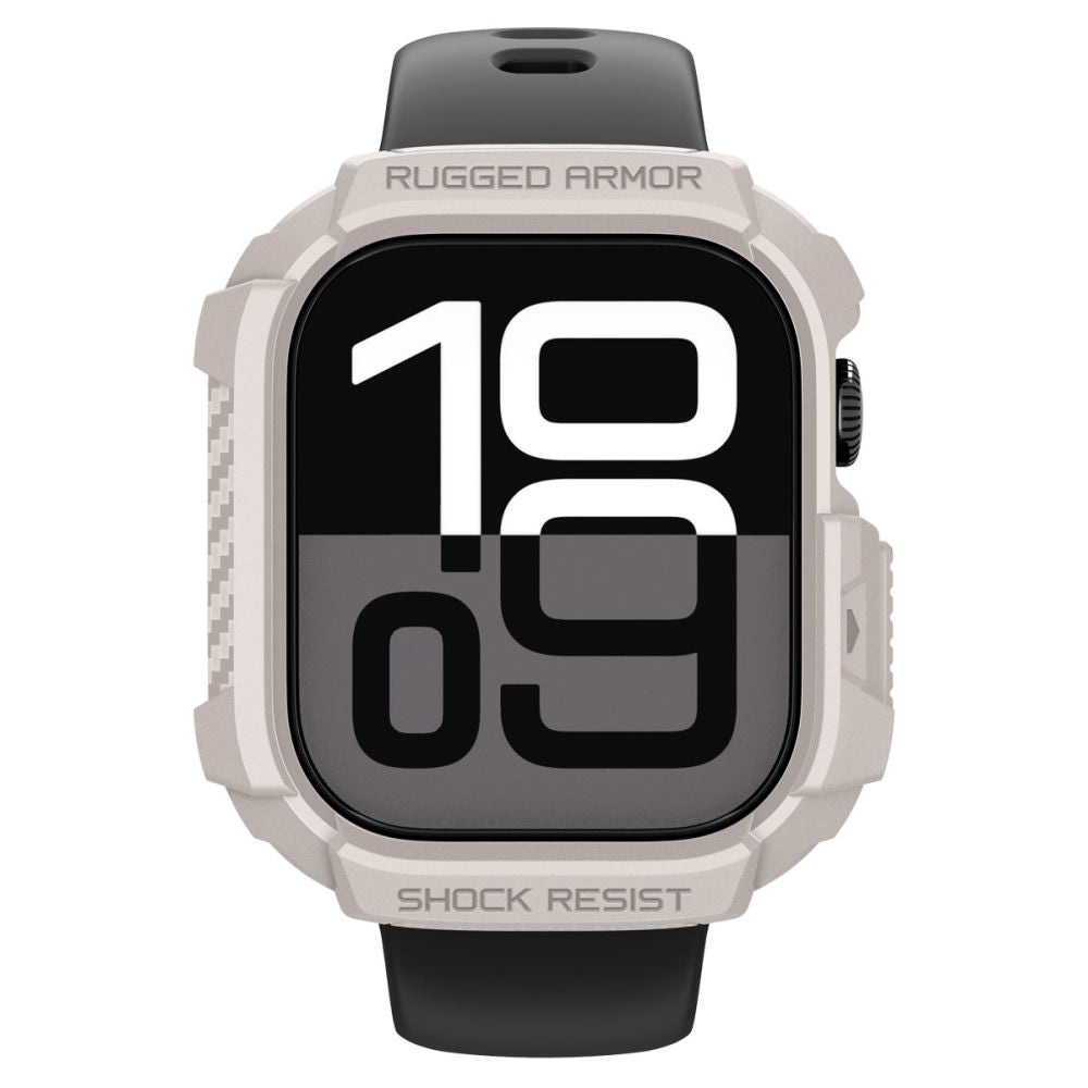 Spigen Rugged Armor dėklas Apple Watch 42 mm – smėlinis -- Apple Watch 1 42 mm