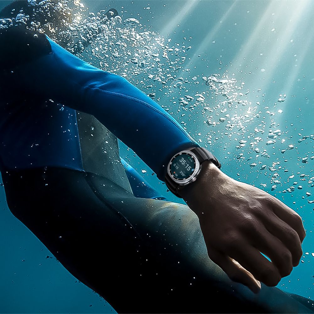 Spigen WBS2 dirželis, skirtas Samsung Galaxy Watch 40/44/46 mm – juodas