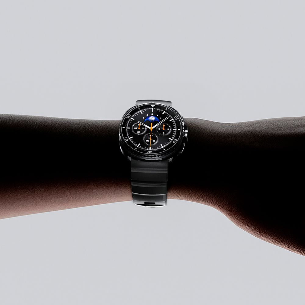Spigen WBS2 dirželis, skirtas Samsung Galaxy Watch 40/44/46 mm – juodas