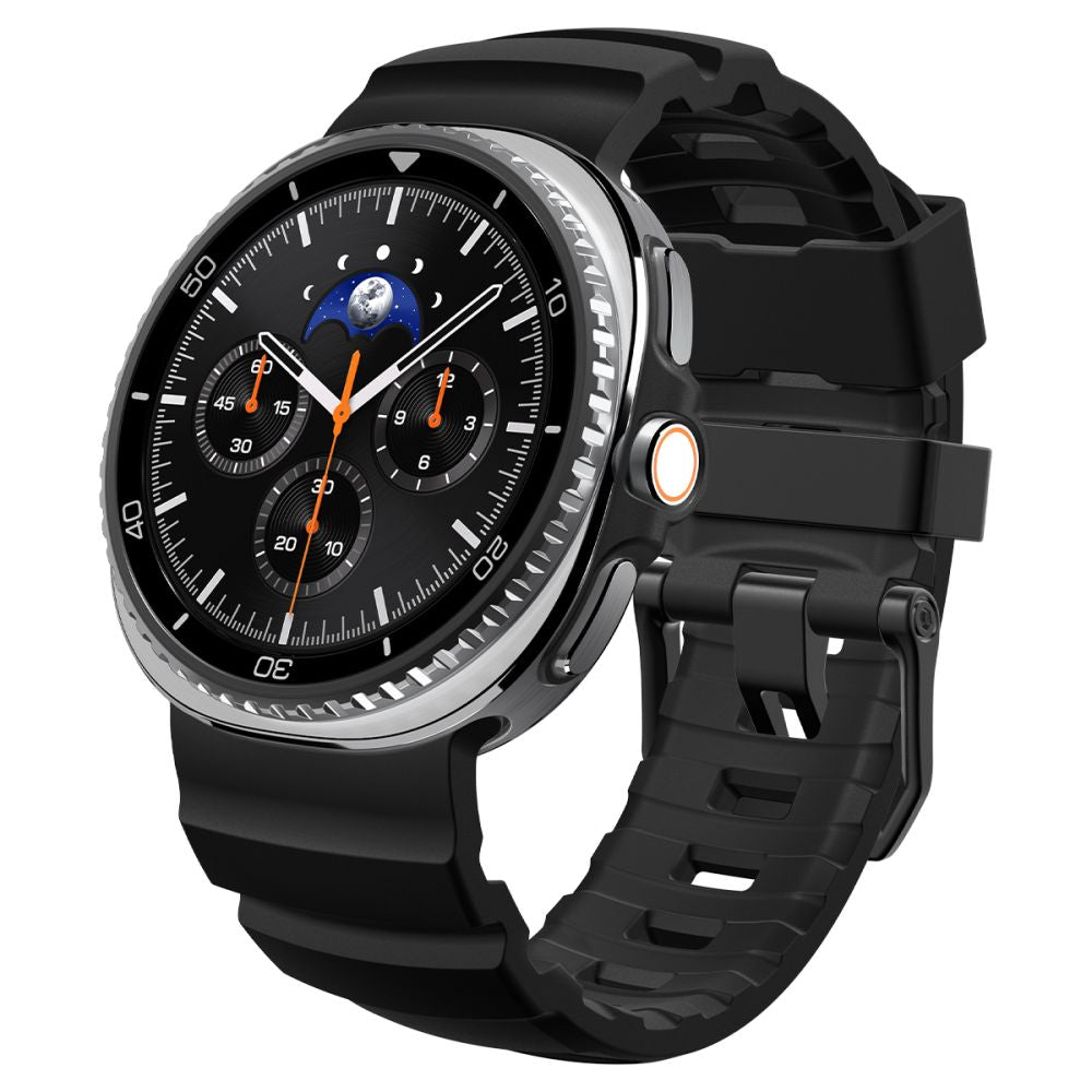 Spigen WBS2 dirželis, skirtas Samsung Galaxy Watch 40/44/46 mm – juodas