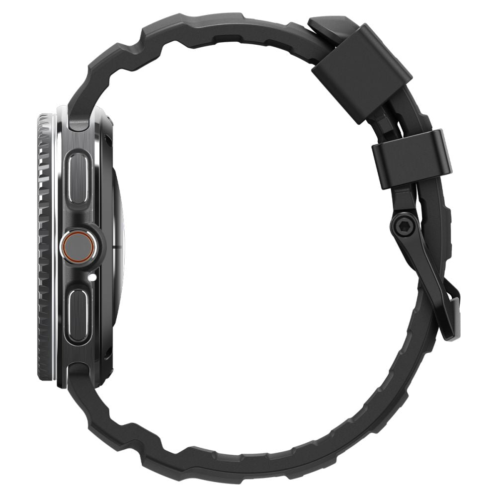 Spigen WBS2 dirželis, skirtas Samsung Galaxy Watch 40/44/46 mm – juodas