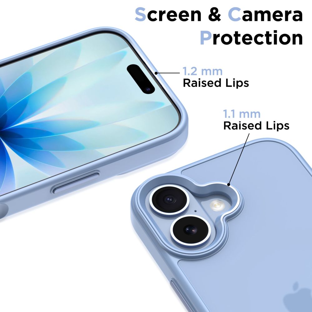 Tech-Protect MagMat dėklas iPhone 17 – mėlynas -- iPhone 17