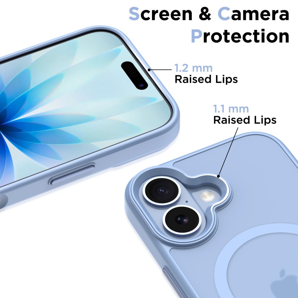 Tech-Protect MagMat MagSafe dėklas iPhone 17 – mėlynas -- iPhone 17