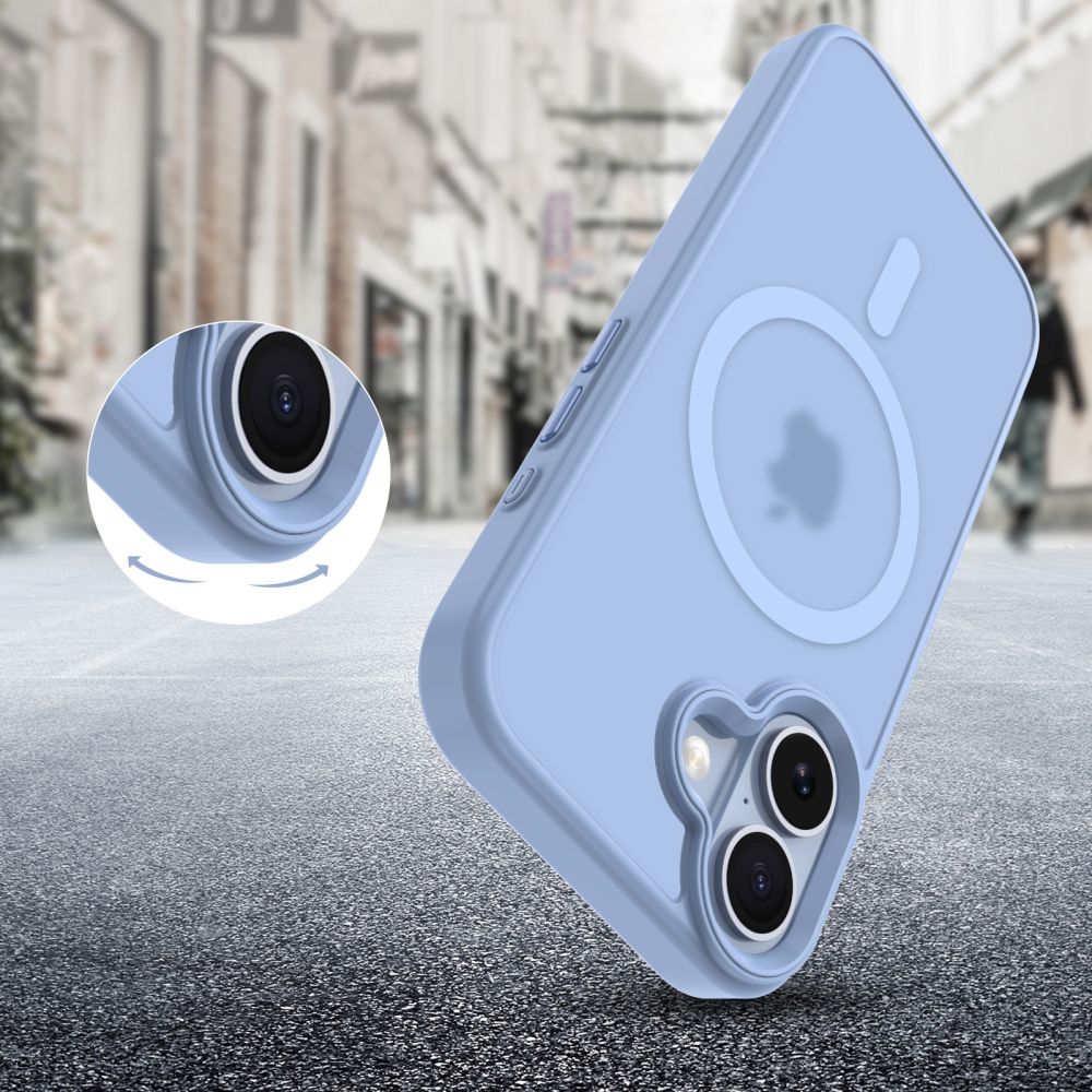 Tech-Protect MagMat MagSafe dėklas iPhone 17 – mėlynas -- iPhone 17