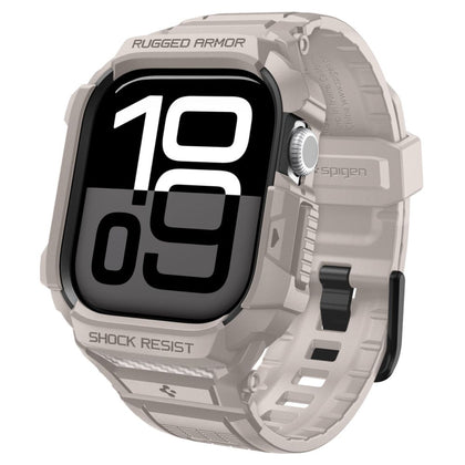 „Spigen Rugged Armor Pro“ dirželis, skirtas Apple Watch 42 mm – smėlio spalvos