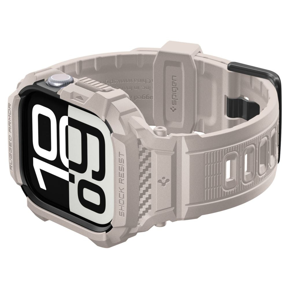 „Spigen Rugged Armor Pro“ dirželis, skirtas Apple Watch 42 mm – smėlio spalvos