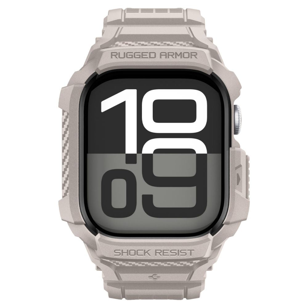 „Spigen Rugged Armor Pro“ dirželis, skirtas Apple Watch 42 mm – smėlio spalvos