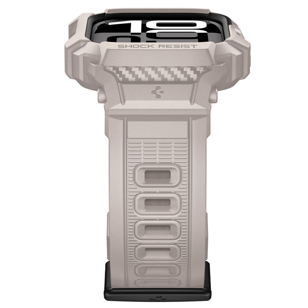 „Spigen Rugged Armor Pro“ dirželis, skirtas Apple Watch 42 mm – smėlio spalvos
