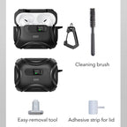 ESR Cyber FlickLock MagSafe Case for AirPods Pro 3 - Black