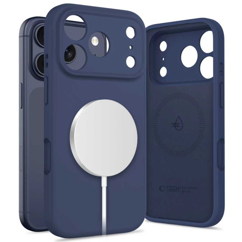 Tech-Protect MagSafe dėklas iPhone 17 Pro – mėlynas -- iPhone 17 Pro