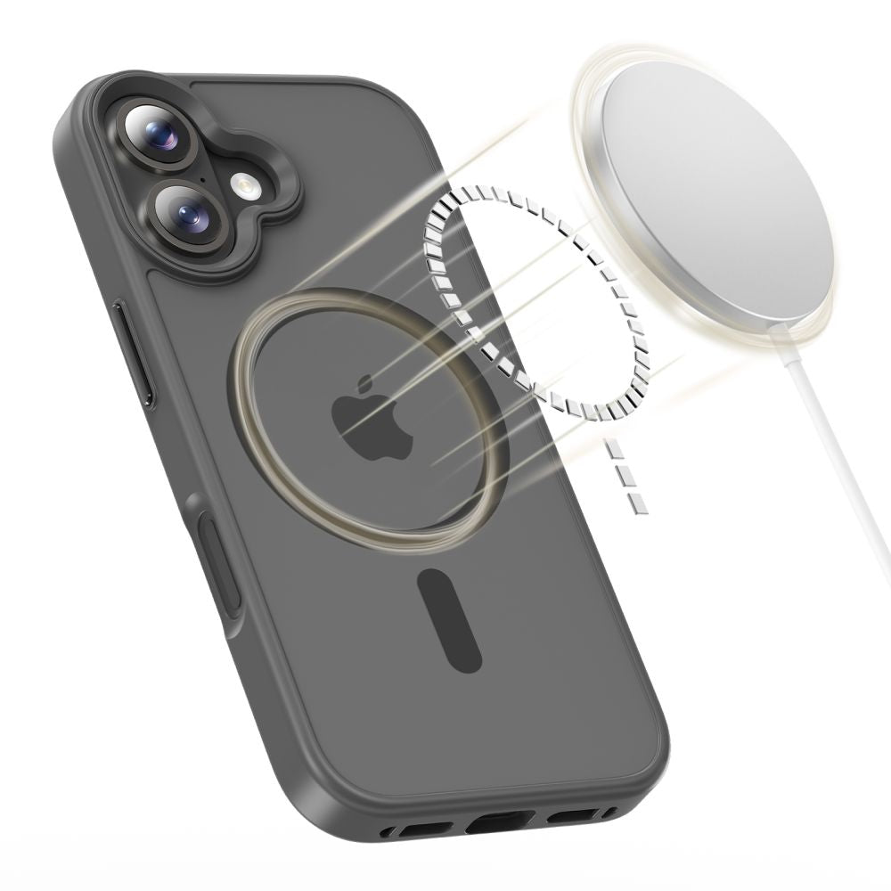 Tech-Protect MagMat MagSafe dėklas iPhone 17 – pilkas -- iPhone 17
