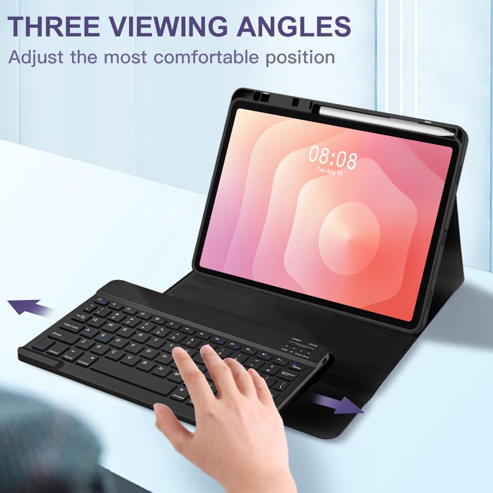 Tech-Protect SC Pen dėklas su klaviatūra Galaxy Tab S11 11" – juodas -- Samsung Galaxy Tab S11
