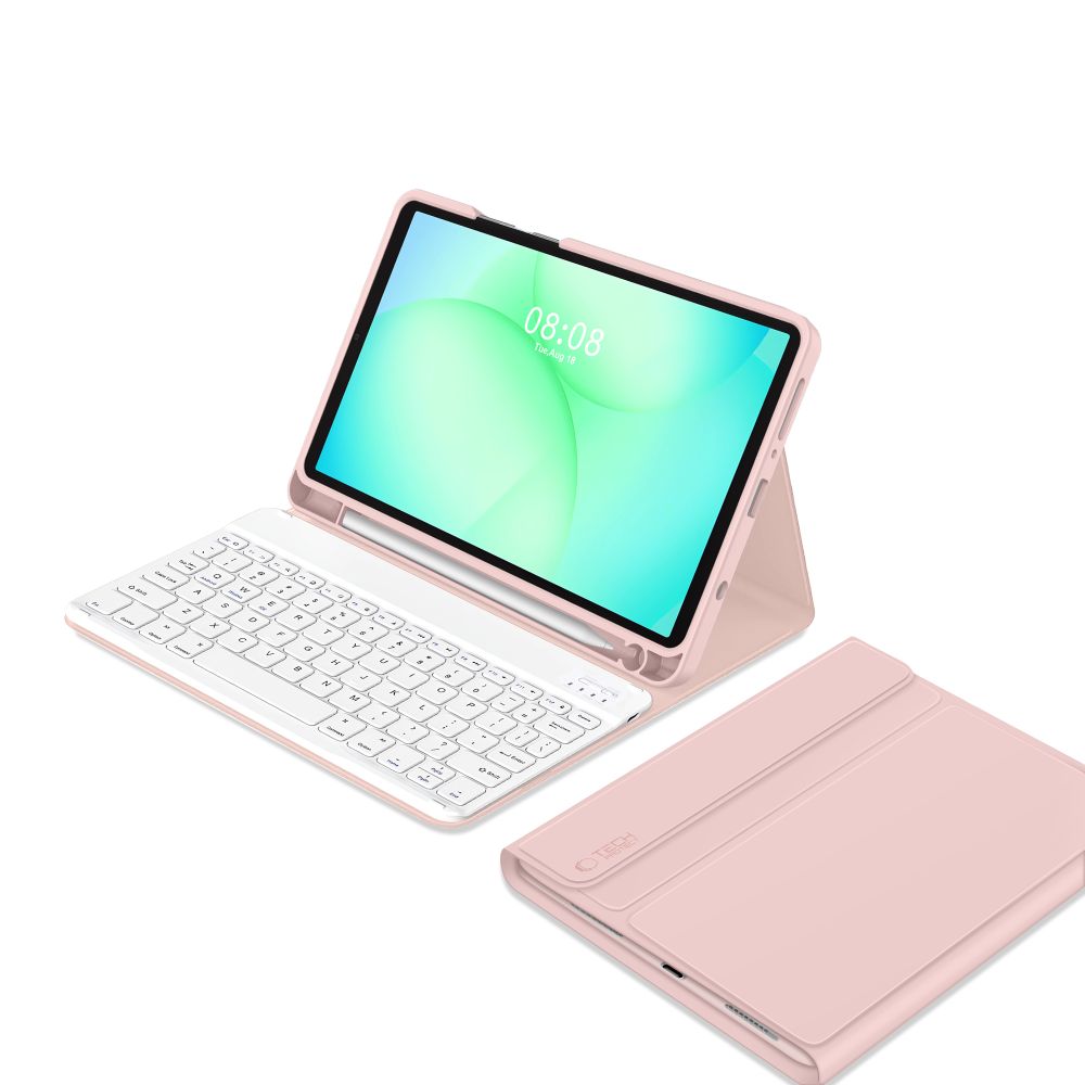 Tech-Protect SC Pen dėklas Galaxy Tab A9/A11 8.7 – rožinis -- Samsung Galaxy Tab A9