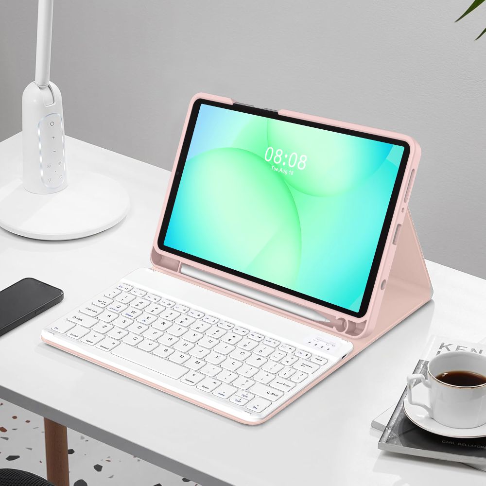 Tech-Protect SC Pen dėklas Galaxy Tab A9/A11 8.7 – rožinis -- Samsung Galaxy Tab A9