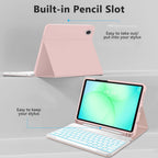 Tech-Protect SC Pen dėklas Galaxy Tab A9/A11 8.7 – rožinis -- Samsung Galaxy Tab A9
