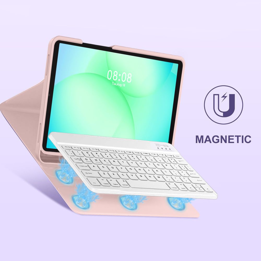 Tech-Protect SC Pen dėklas Galaxy Tab A9/A11 8.7 – rožinis -- Samsung Galaxy Tab A9