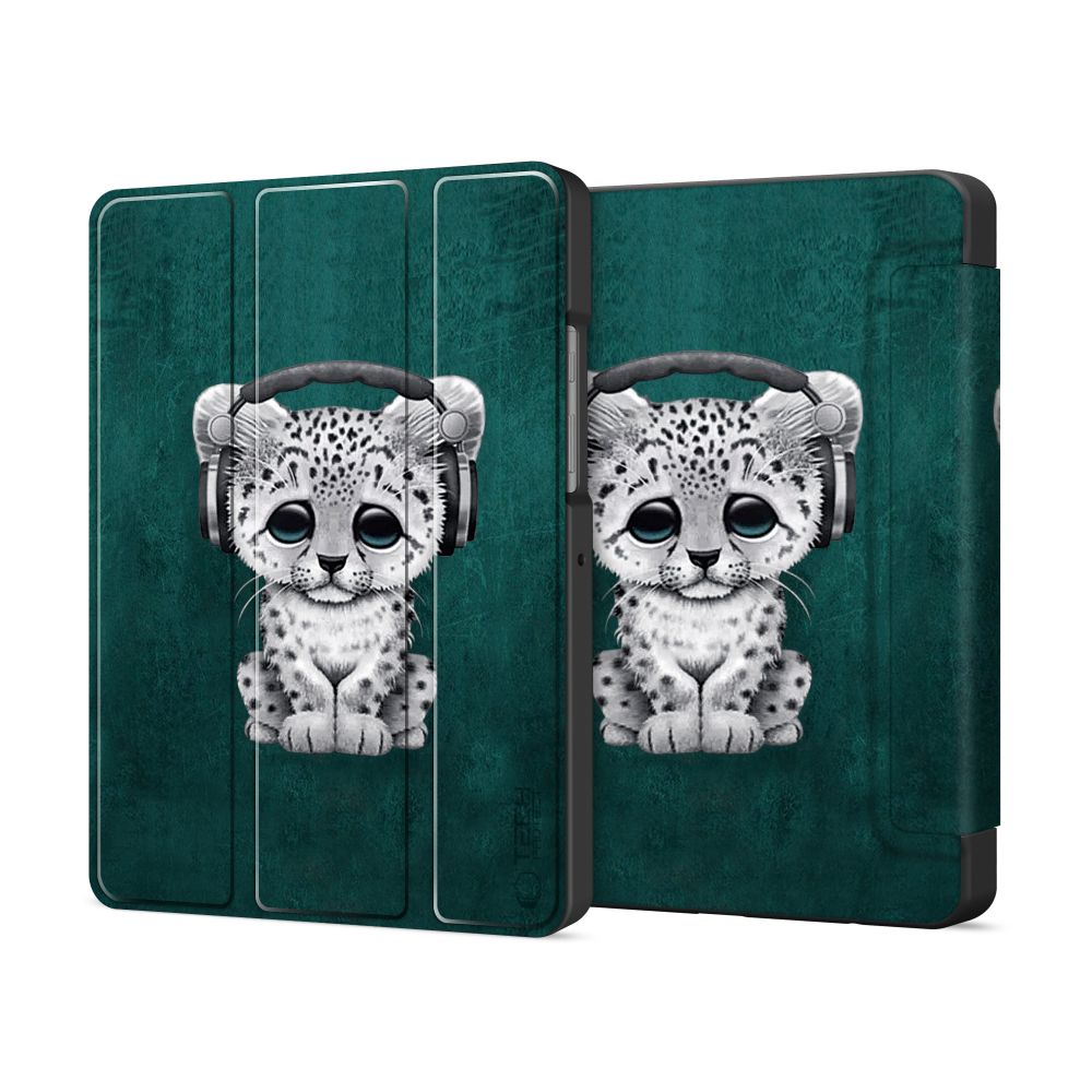 TechProtect SmartCase dėklas Samsung Galaxy Tab A9/A11 8.7 – žalias -- Samsung Galaxy Tab A9