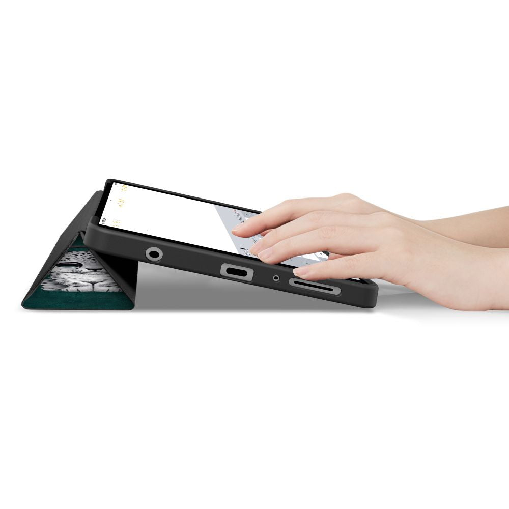 TechProtect SmartCase dėklas Samsung Galaxy Tab A9/A11 8.7 – žalias -- Samsung Galaxy Tab A9