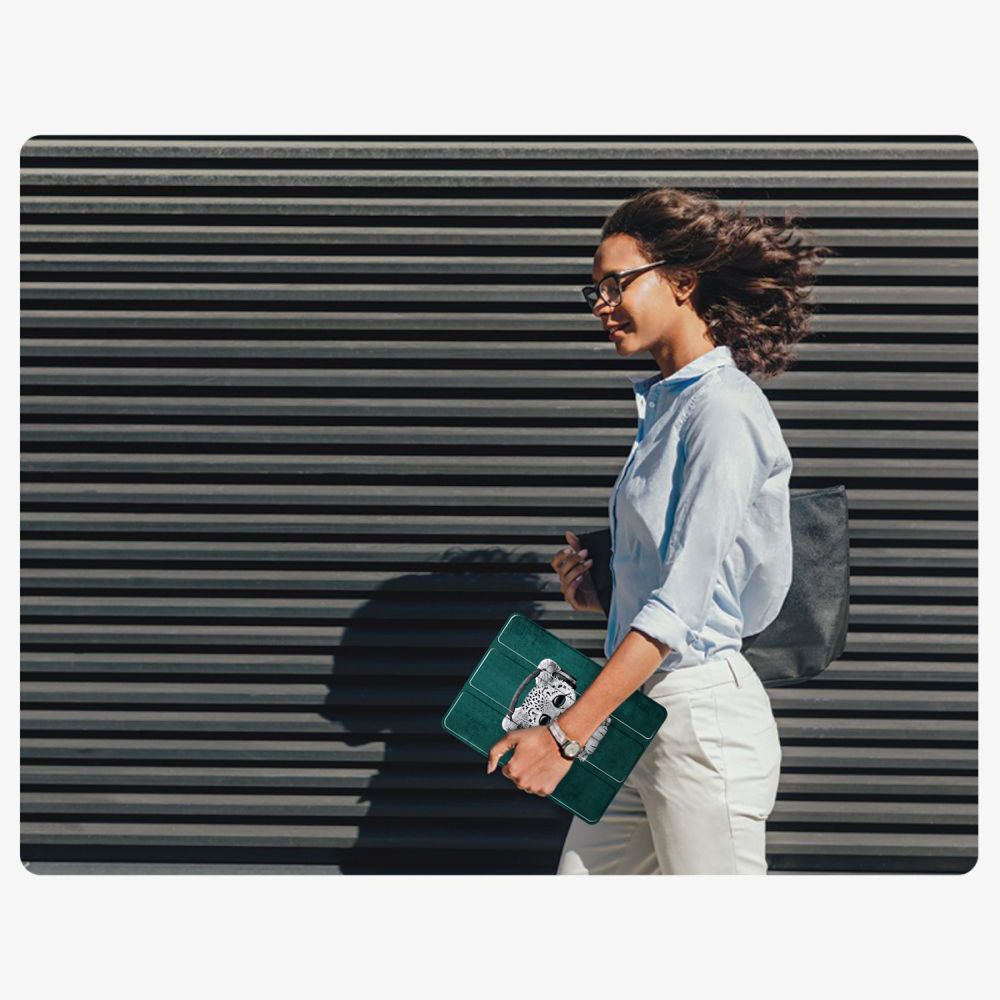TechProtect SmartCase dėklas Samsung Galaxy Tab A9/A11 8.7 – žalias -- Samsung Galaxy Tab A9