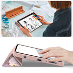 TechProtect SmartCase dėklas Galaxy Tab A9/A11 8.7 – spalvotas -- Samsung Galaxy Tab A9