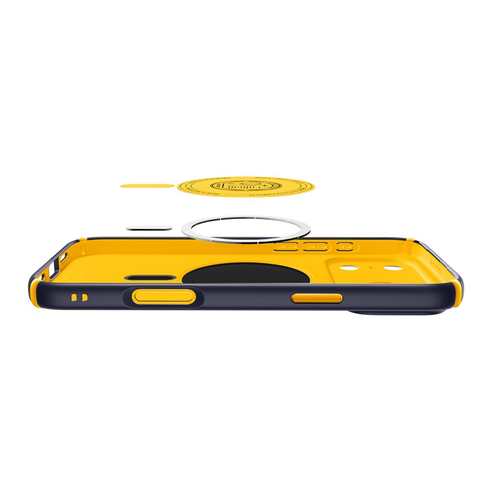Spigen Nano Pop Hybrid MagSafe dėklas iPhone 17 Pro – tamsiai mėlynas