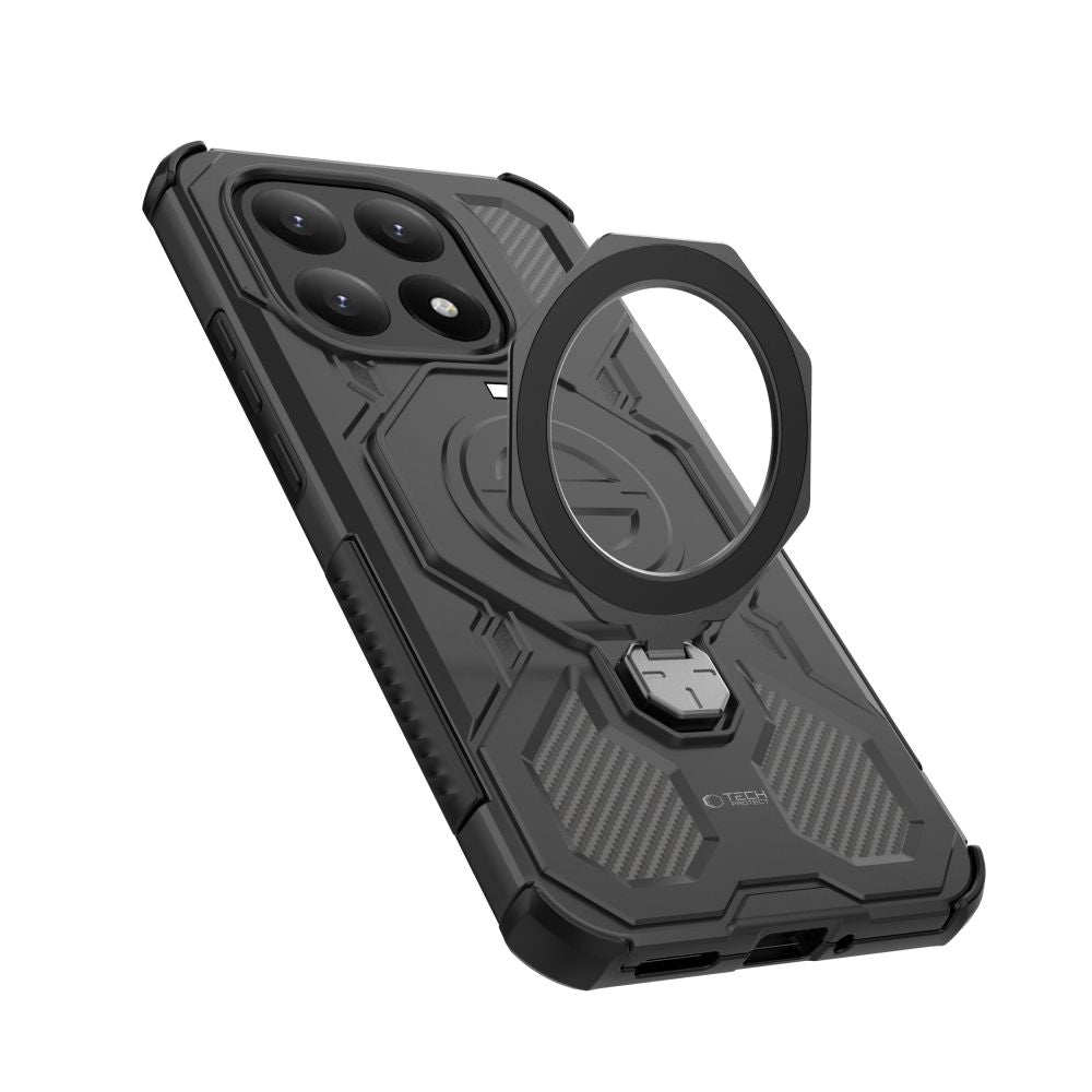 Tech-Protect TacticStand MagSafe dėklas Xiaomi 15T – juodas -- Xiaomi 15T