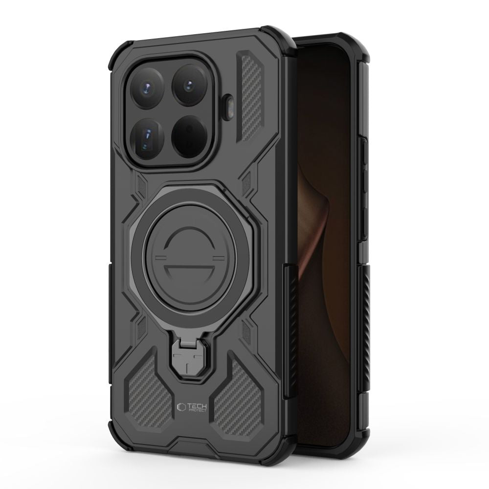 Tech-Protect TacticStand MagSafe dėklas Xiaomi 15T Pro – juodas -- Xiaomi 15T Pro