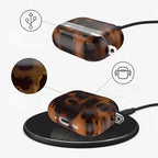 Tech-Protect Lamano dėklas AirPods Pro 3 – juodai rudas -- AirPods Pro 3