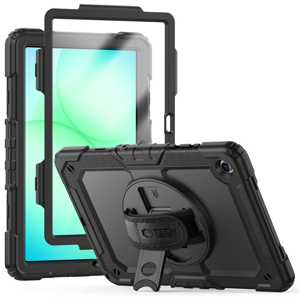 Tech-Protect Solid360 dėklas Galaxy Tab A9+ – juodas