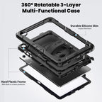 Tech-Protect Solid360 dėklas Galaxy Tab A9+ – juodas