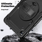 Tech-Protect Solid360 dėklas Galaxy Tab A9+ – juodas