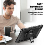 Tech-Protect Solid360 dėklas Galaxy Tab A9+ – juodas