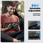Tech-Protect Solid360 dėklas Galaxy Tab A9+ – juodas