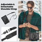 Tech-Protect Solid360 dėklas Galaxy Tab A9+ – juodas