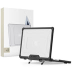 Tech-Protect SmartShell Pro dėklas, skirtas Macbook Pro 14 M1 / M2 / M3 / M4 / M5 2021-2025 - juodas ir skaidrus -- Cell...