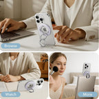 ESR Magnetic HaloLock MagSafe telefono laikiklis - violetinis -- Cell phone holders