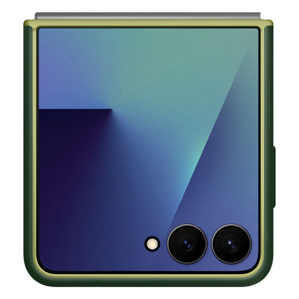 Spigen Nano Pop MagSafe dėklas Galaxy Z Flip 7 – žalias